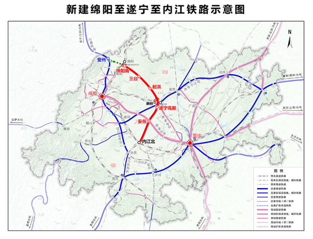 获正式批复!内江⇋遂宁要通高铁啦!(图1) 遂宁1.png
