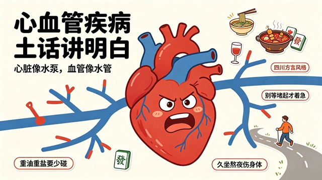 泸州话摆科普龙门阵：冠心病！