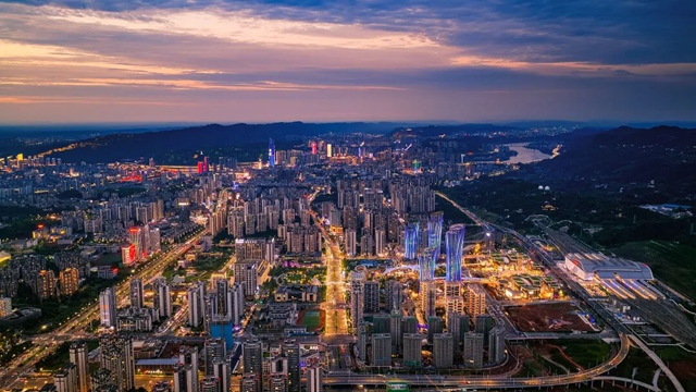 从蓝图到新城！宜宾高新南区，产业烟火生态一站就位