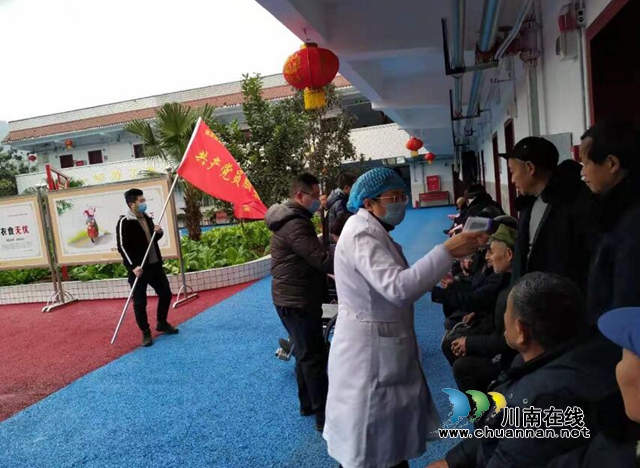 宜宾南溪区汪家镇：疫情防控走进敬老院