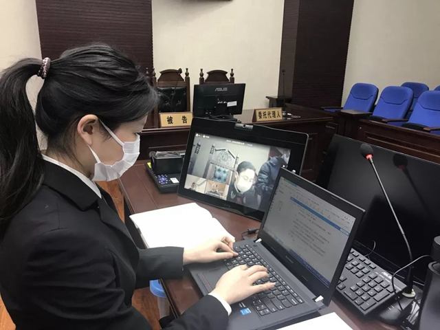 战疫情（三）│开庭不打烊，江阳法院利用互联网+审理案件(图4)