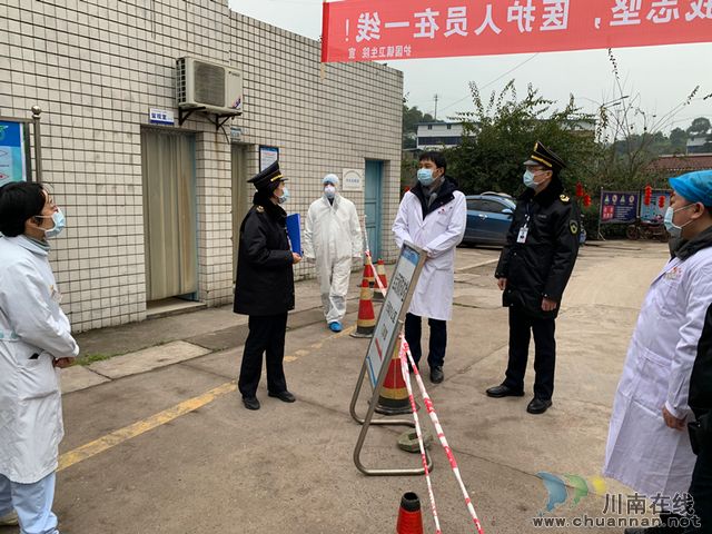 纳溪卫监人在疫情防控一线践行初心使命(图1)