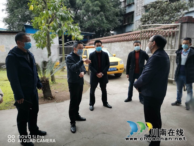 张福荣率队检查新冠肺炎疫情防控工作