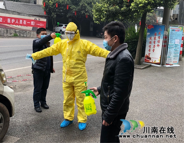 纳溪区天仙镇卫生院：医院后勤干部一线奔跑助力疫情防控