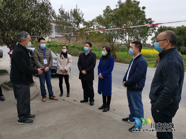 杨开春带队到泸县云龙镇敬老院开展疫情防控督导工作