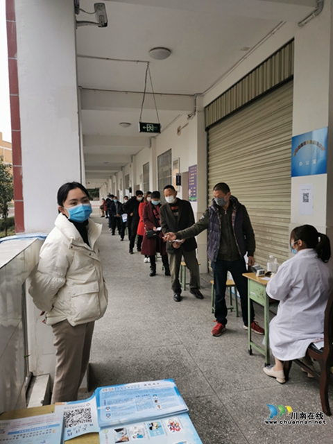 筑牢复工复产的健康屏障 泸县海潮镇卫生院再加力