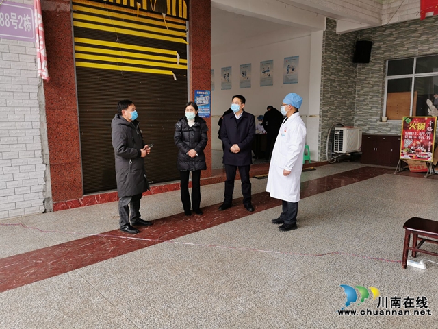 杨开春到泸县潮河镇督导疫情防控及重点项目复工复产工作(图2)