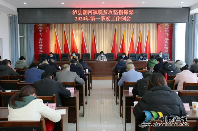 泸县县委常委、宣传部部长陈佳到潮河镇督导脱贫攻坚、经济发展等当前重点工作