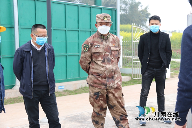 泸县县委常委、人武部政委金林松到百和镇、立石镇督导河长制工作