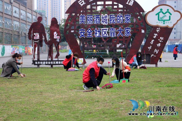 纳溪区万名党员干部职工为家园“清肺”