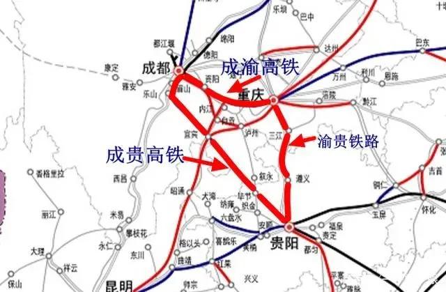 好消息！成渝贵环线高铁下月开通！宜宾可坐高铁直达内江、重庆！(图7)