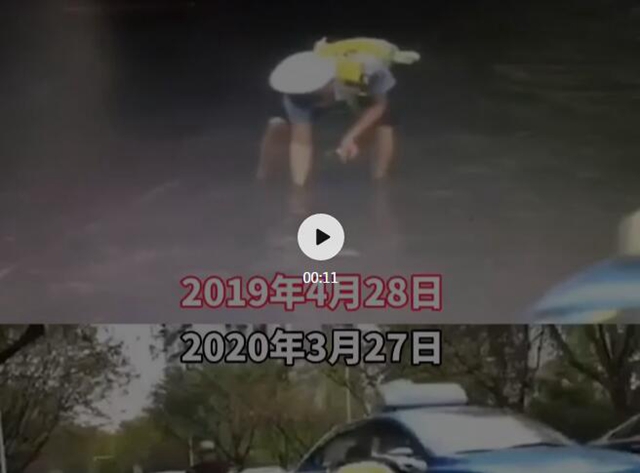 你弯腰的样子真帅！ 泸州54岁交警徒手清理排污口(图1)