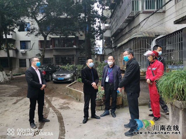 泸县县委常委、统战部部长张福荣率队开展安全检查