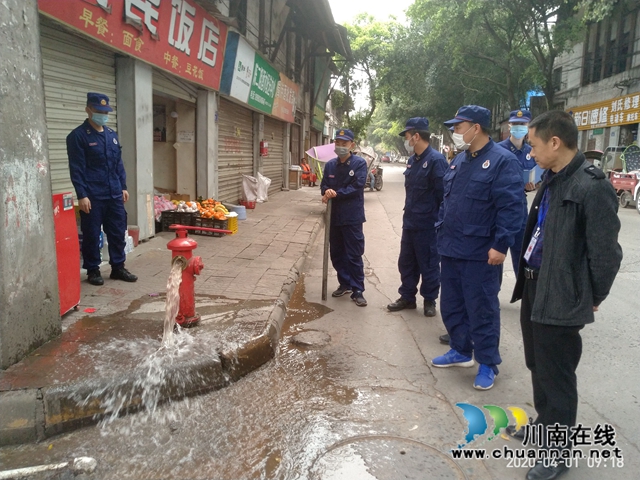 龙马潭区小市街道：消防安全大体检 纪检监察来督导