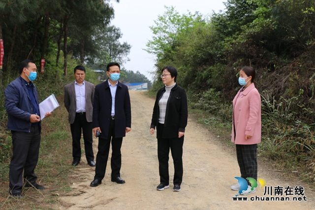 陈佳到泸县潮河镇督导脱贫攻坚、森林防火等重点工作(图2)