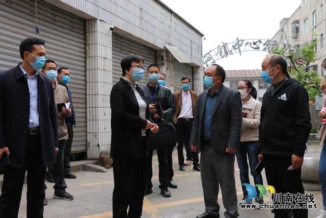 陈佳到泸县潮河镇督导脱贫攻坚、森林防火等重点工作