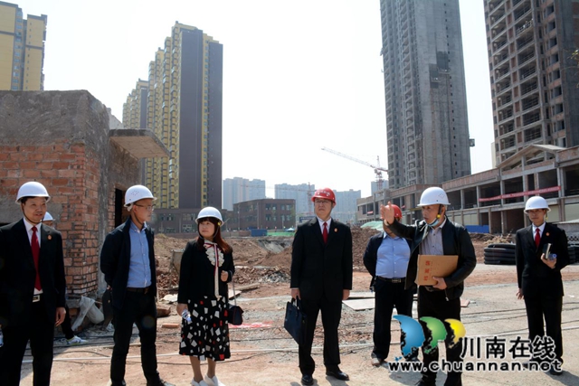 古蔺县法院院长汪小川到四川古鼎房地产开发有限公司调研破产重整推进情况