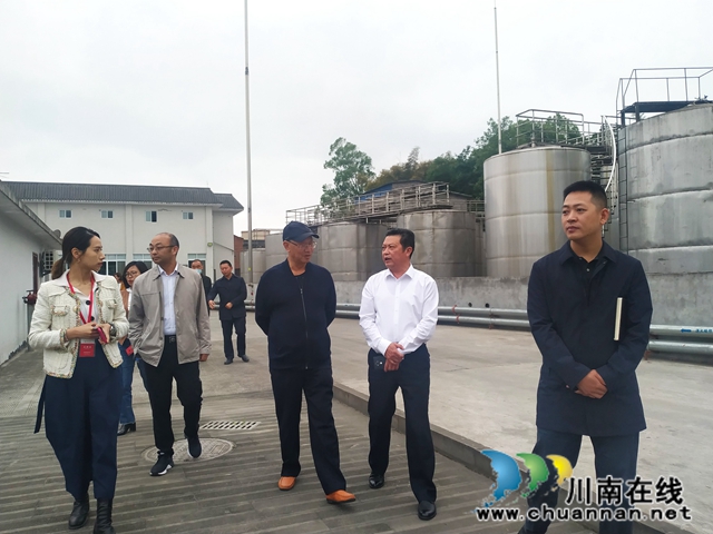 颜习林到泸县云龙镇开展企业走访调研活动