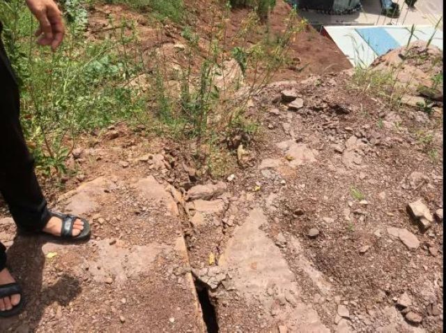 古蔺县连续强降雨致边坡垮塌 提前处置成功避险(图2)