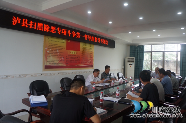 李盛春带队到泸县立石镇督导扫黑除恶工作(图2)