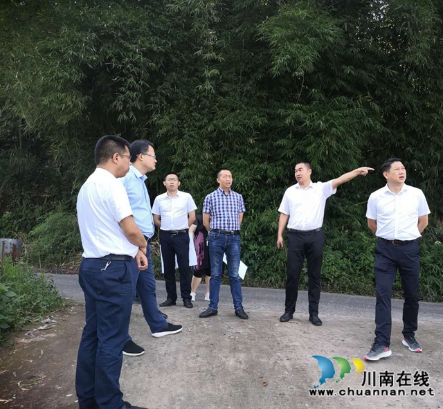合江县委副书记邓洪波率队调研榕山镇新场镇规划建设工作(图2) 合江县委副书记邓洪波率队调研榕山镇新场镇规划建设工作(图2)