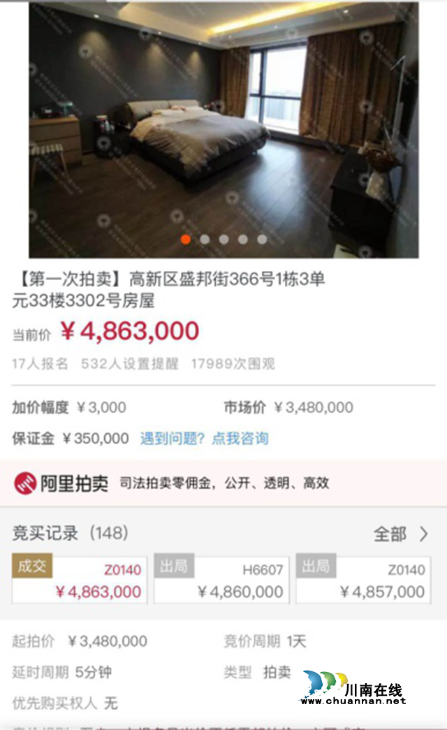 龙马潭区法院：借网络宣传之石，促溢价拍卖之绩