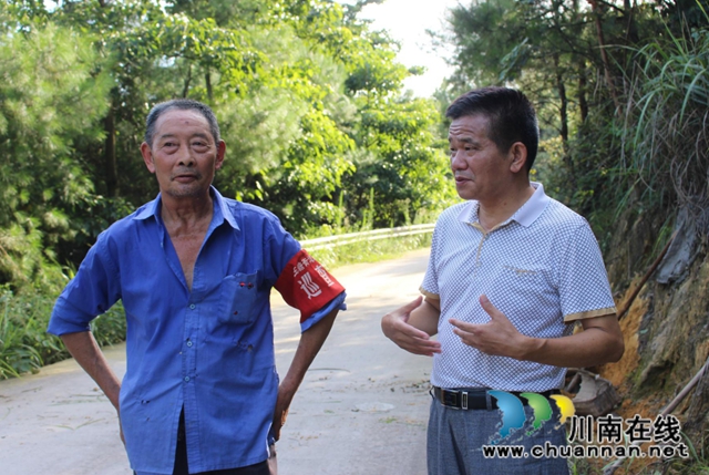 泸县玉蟾街道持续开展森林防灭火及秸秆禁烧巡查(图1)