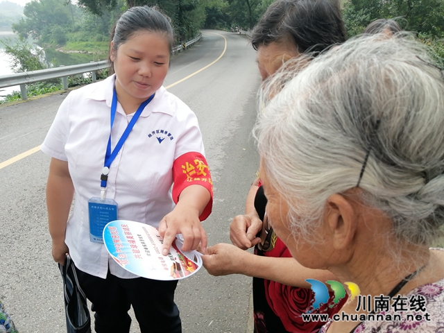 内江市经开区靖民镇双塘村：弘扬正气，坚决打赢扫黑除恶攻坚战(图1)