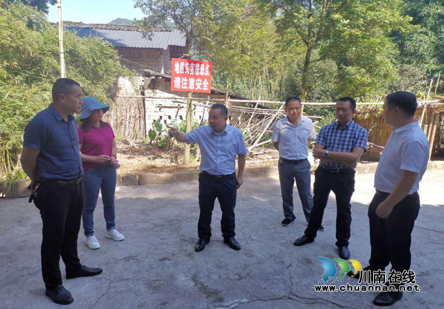 泸州市自然资源和规划局督导合江县地质灾害防治工作(图1)