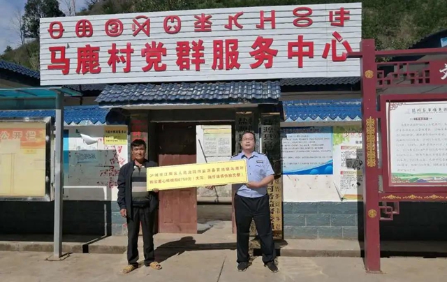 一封倡议书发出后，马鹿村的核桃火了！(图1)