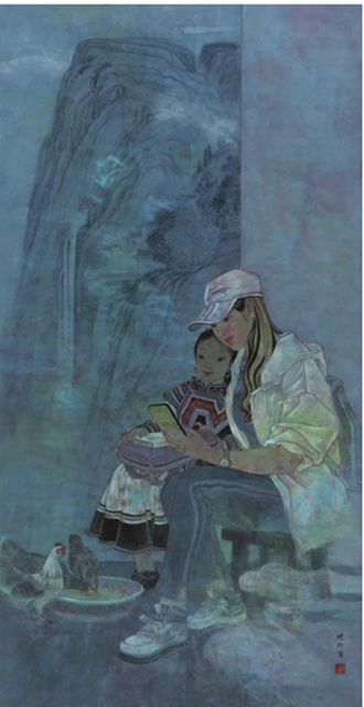 “磅礴乌蒙•奔康圆梦”云贵川三省五市州书画摄影联展在泸州举行(图10)