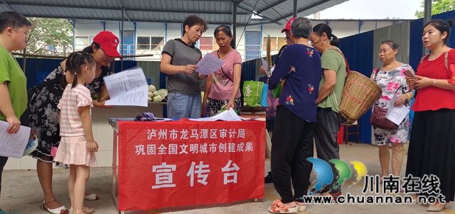 龙马潭区审计局常态化推进全国文明城市建设工作(图1) 龙马潭区审计局常态化推进全国文明城市建设工作(图1)