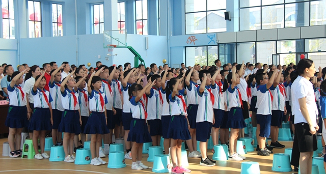 泸县天立小学2020年“传承· 启航 ”开校典礼圆满成功(图9)