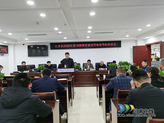 宜宾江安县拍卖两宗国有建设用地使用权，拍出总价近510万元(图1)