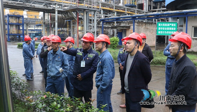 泸州市应急局到合江县开展硝酸铵等危险化学品安全风险隐患第三轮专项排查治理督导工作(图1)
