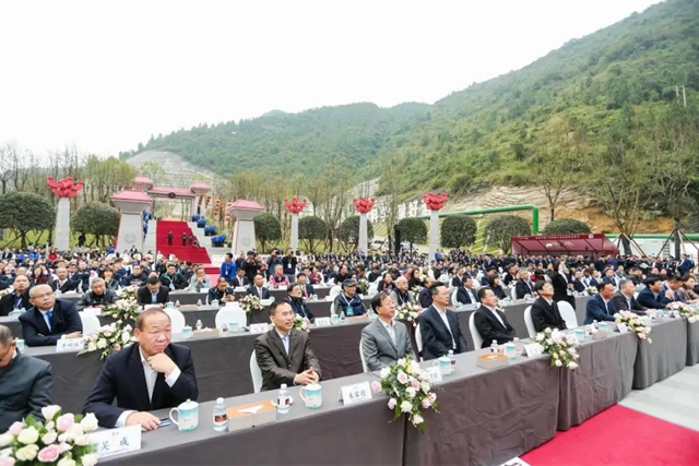 郎酒重阳下沙丨吴家沟生态酿酒区启用，董卿来现场了！(图9)