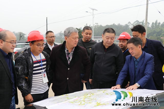 省政府驻泸督察员胡小凝率队督查泸县生态修复及土地开发整理工作(图1)
