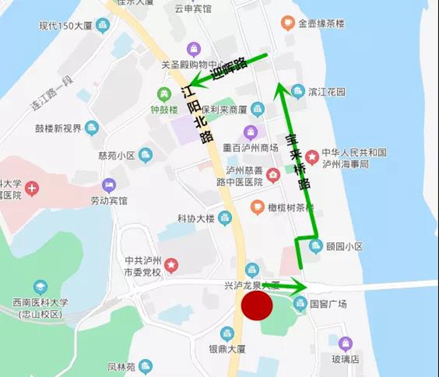 出门注意了!泸州城区这些路段交通有调整,广营路、凤凰路恢复双向通行(图3) 出门注意了!泸州城区这些路段交通有调整,广营路、凤凰路恢复双向通行(图3)