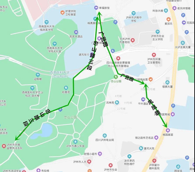 出门注意了!泸州城区这些路段交通有调整,广营路、凤凰路恢复双向通行(图4) 出门注意了!泸州城区这些路段交通有调整,广营路、凤凰路恢复双向通行(图4)