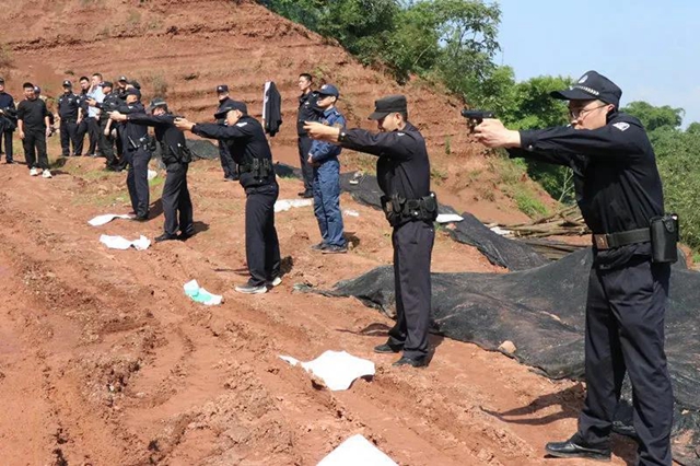【全警实战大练兵】合江公安实弹射击现场(图13)