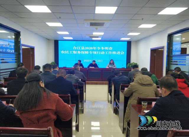 合江县部署2020年今冬明春农民工服务保障专项行动工作(图1)
