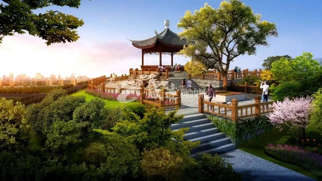 “花城”首次曝光！内江又一个观景公园来了(图1)