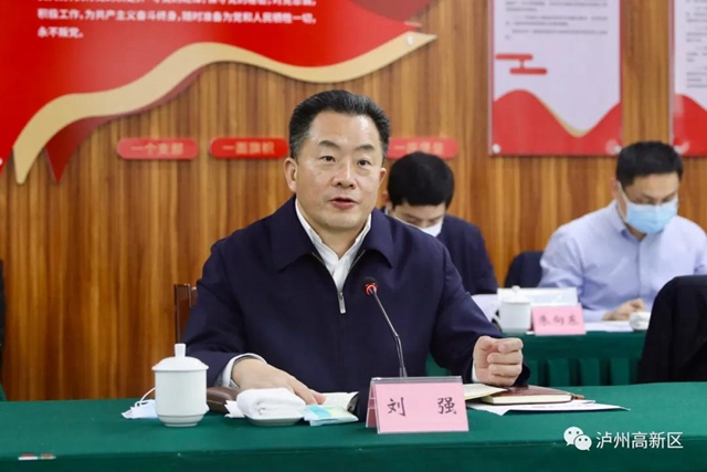 王宁、杨兴平到泸州国家高新区督导工作(图5)