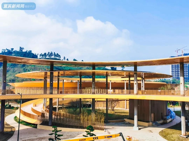 震撼!宜宾翠屏山又一网红打卡地来了!巨大环形建筑、绝美栈道、360°观景台……(图7) 震撼!宜宾翠屏山又一网红打卡地来了!巨大环形建筑、绝美栈道、360°观景台……(图7)