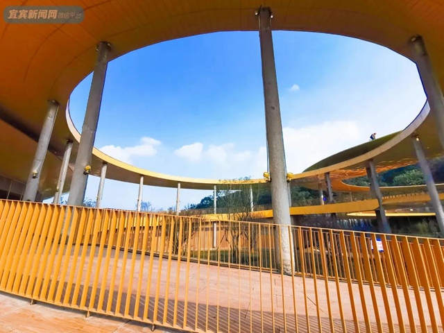 震撼!宜宾翠屏山又一网红打卡地来了!巨大环形建筑、绝美栈道、360°观景台……(图11) 震撼!宜宾翠屏山又一网红打卡地来了!巨大环形建筑、绝美栈道、360°观景台……(图11)