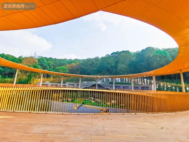震撼!宜宾翠屏山又一网红打卡地来了!巨大环形建筑、绝美栈道、360°观景台……(图13) 震撼!宜宾翠屏山又一网红打卡地来了!巨大环形建筑、绝美栈道、360°观景台……(图13)