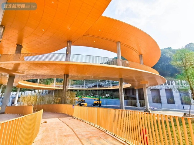 震撼!宜宾翠屏山又一网红打卡地来了!巨大环形建筑、绝美栈道、360°观景台……(图16) 震撼!宜宾翠屏山又一网红打卡地来了!巨大环形建筑、绝美栈道、360°观景台……(图16)