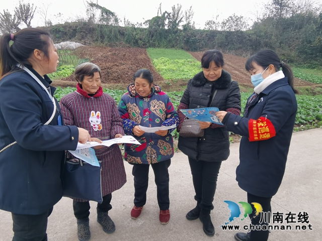 内江经开区靖民镇石马村：禁毒宣传进农家，提升群众满意度(图1)