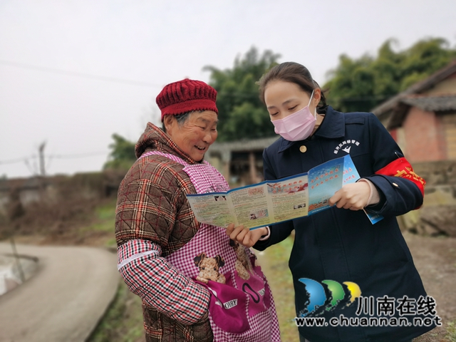 内江经开区靖民镇石马村：反邪宣传不松懈，防邪意识共增强(图2)