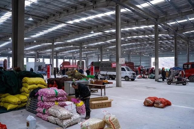 辐射成渝！内江这个蔬菜批发区开市啦(图3)